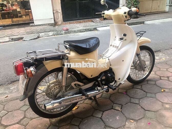 Cub 50cc 2020 màu kem biển Hà Nội