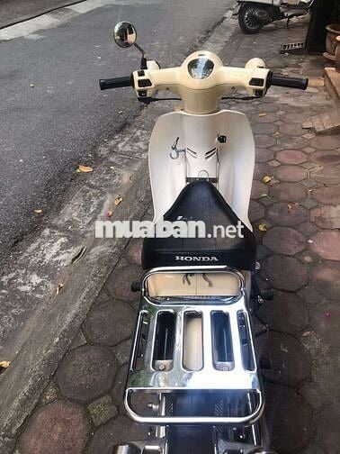 Cub 50cc 2020 màu kem biển Hà Nội