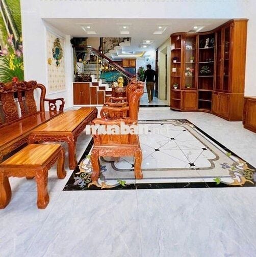 Nhà 4 tầng hẻm xe hơi tránh nhau 90m2 đường chuyên dùng 9 giá 9 tỷ