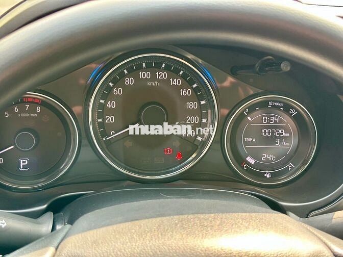 Honda City 2017 1.5CVT Nâu 100000 km