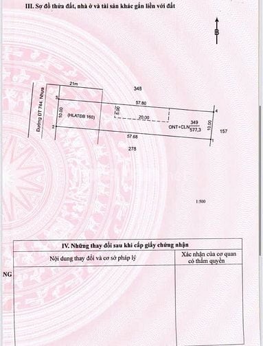 Mặt tiền tỉnh lộ 744 Minh Thạnh - Tp.HCM , 10m mặt tiền giá cực tốt.