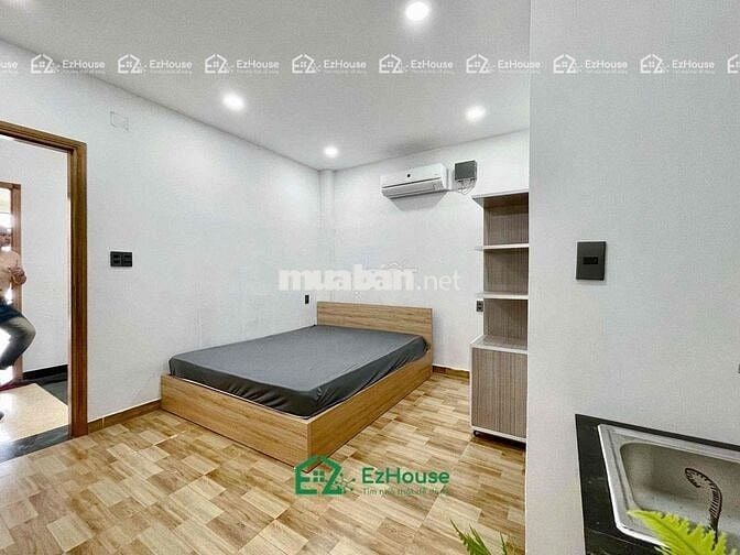 CHO THUÊ PHÒNG STUDIO GIÁ RẺ CỬA SỔ THOÁNG+MÁY LẠNH NGAY XA LỘ ĐẠI HÀN