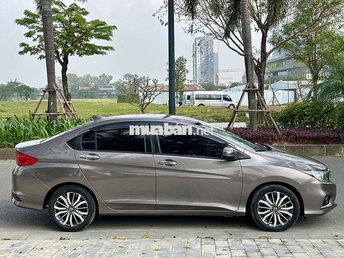 Honda City 2017 1.5CVT Nâu 100000 km