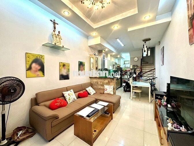 NHÀ NGUYỄN ĐÌNH CHIỂU, Q.3, HẺM 5M, 115m.2 DTS, 4 TẦNG, SỔ A4, 8.X T.ỷ