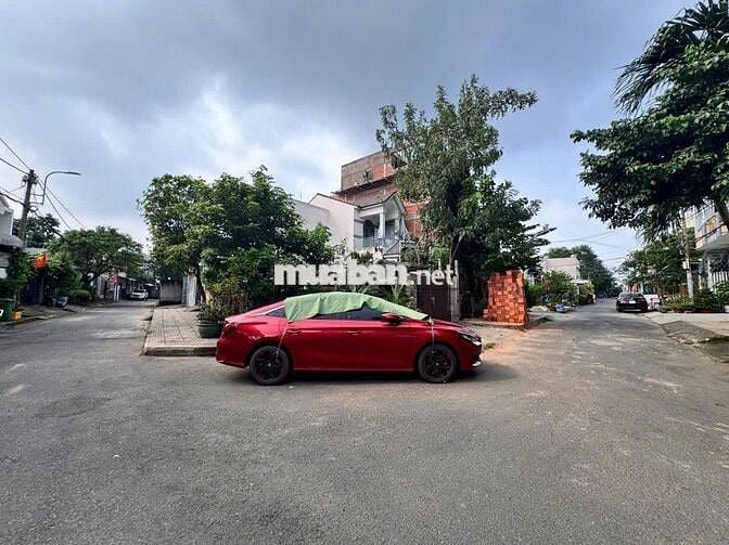 BÁN ĐẤT ĐƯỜNG XE HƠI TRÁNH NHAU - KDC ĐỒNG BỘ ĐƯỜNG VỈA HÈ - DT 50.6M2