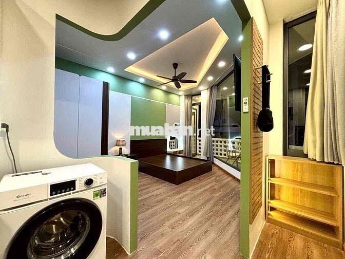 1 PHÒNG NGỦ FULL NỘI THẤT MÁY GIẶT RIÊNG NGAY NGUYỄN VĂN QUÁ -CHỢ CẦU