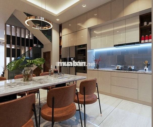 Bán nhà đẹp 2 lầu công năng rộng rãi, vị trí trung tâm chợ Rạch Kiến