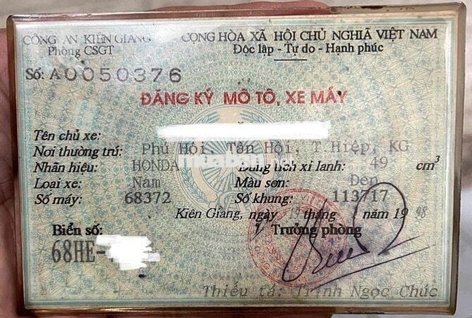 Honda CD 67 Bạc 100cc