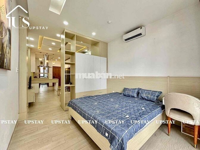 Cho thuê căn hộ 1PN quận 1 Trần Hưng Đạo full nội thất cửa sổ thoáng