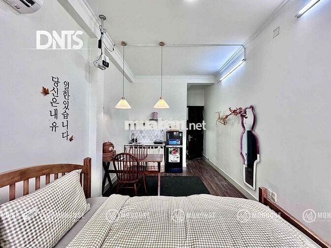 Studio ban công ~35m2 full nội thất. Chợ Tân Định, Nam Kỳ Khởi Nghĩa