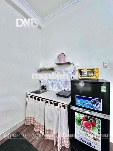 Studio ban công ~35m2 full nội thất. Chợ Tân Định, Nam Kỳ Khởi Nghĩa