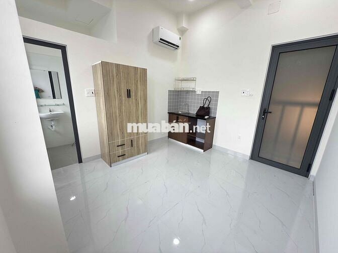 STUDIO CÓ TỦ LẠNH, MÁY LẠNH, TỦ QUẨN ÁO MỚI 100%_Vườn Lài Q12