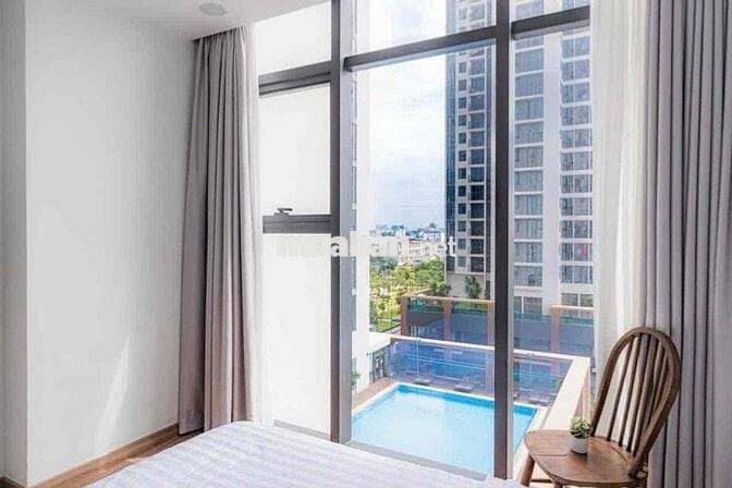 Em cần cho thuê CH Eco Green 2PN-2WC giá 14.5 triệu full nội thất đẹp