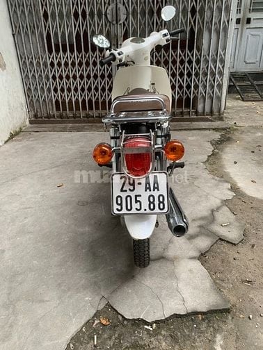 Cần bán xe cup 50cc Halim màu trắng, xe rất mới, đăng ký 2020
