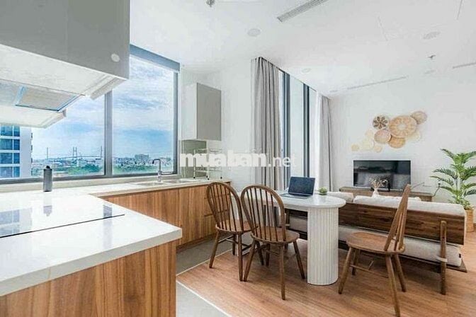 Em cần cho thuê CH Eco Green 2PN-2WC giá 14.5 triệu full nội thất đẹp