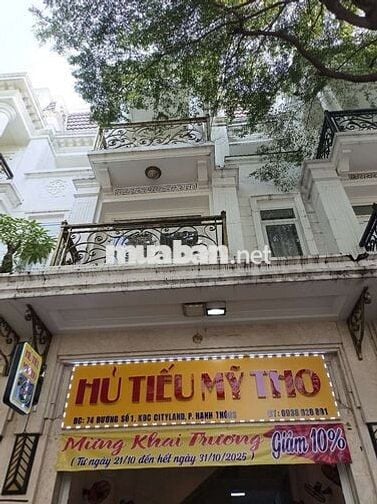 Phòng ban công Cityland center hill 40m2,  wc riêng, nt đầy đủ