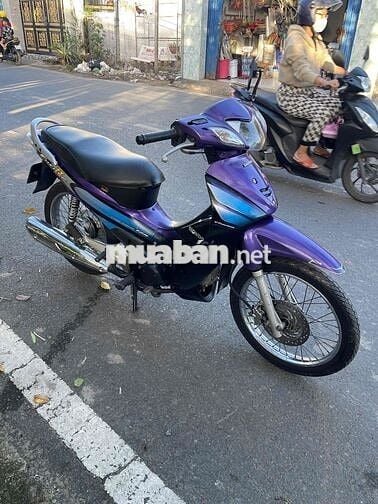 Honda Future 2 màu Tím biển 65