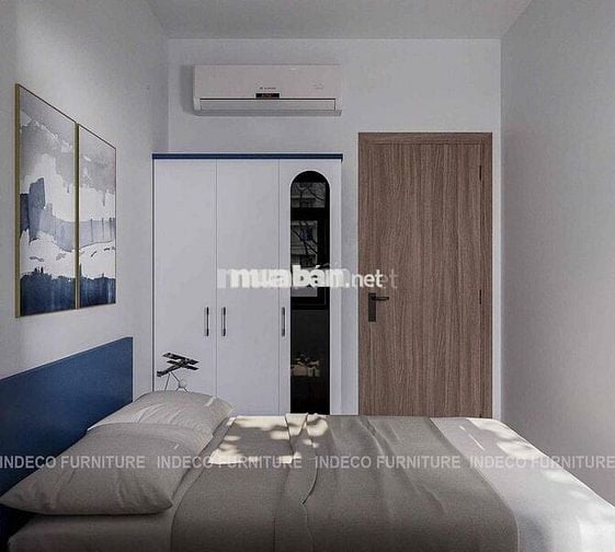 Cho thuê 2 phòng ngủ liền kề mới xây full nội thất Quận 12 kế Gò Vấp