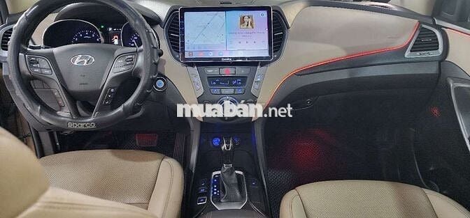 Hyundai Santa Fe 2016 2.4L Xăng, 2 cầu, số tự động