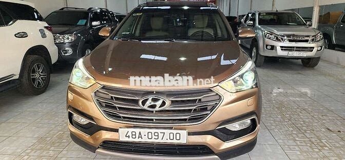 Hyundai Santa Fe 2016 2.4L Xăng, 2 cầu, số tự động