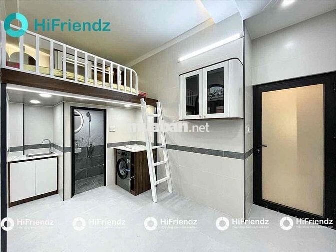 🔥PHÒNG GÁC BAN CÔNG SANG XỊN MỊN MÁY GIẶT RIÊNG NẰM NGAY CẦU CÔNG LÝ