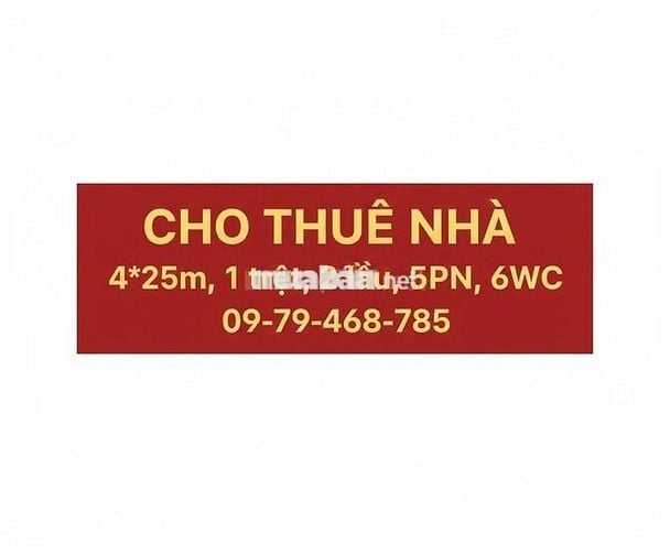 Cho thuê nhà 193 Lê Văn Sỹ 96m² (4x24m) - 3 tầng - 68 triệu - PhúNhuận
