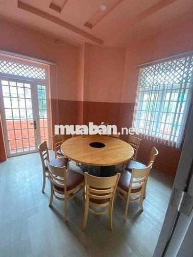 Cho thuê nhà 1 trệt 2 lẩu, Góc 2 mặt tiền hiệp thành 3 tdm Bình Dương