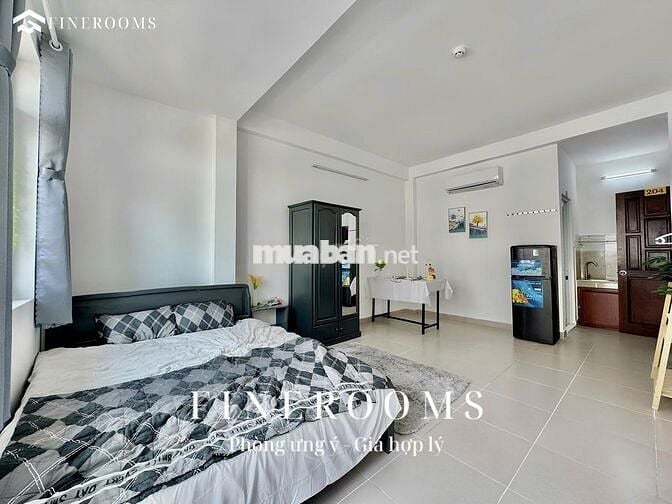 KHAI TRƯƠNG CHO THUÊ CHDV 1PN BAN CÔNG TÁCH BẾP FULL NỘI THẤT ĐẸP MỚI