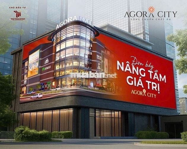 Đất nền Agora City trung tâm hành chính Thủ Thừa – Sổ hồng riêng