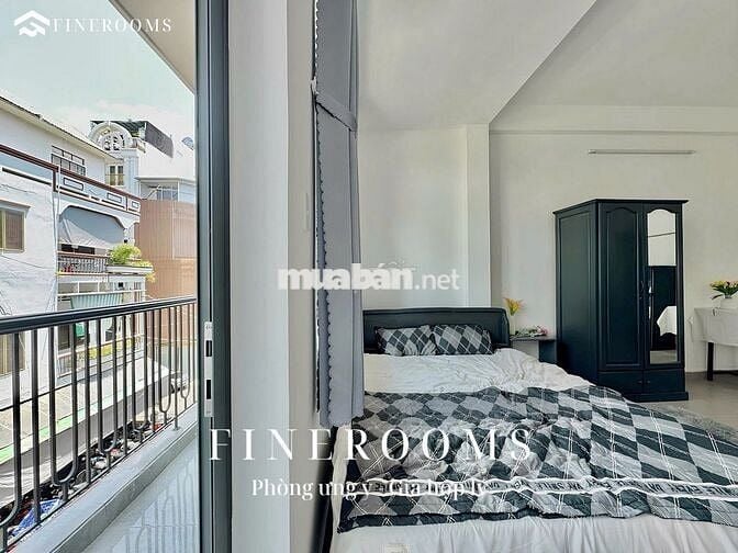 KHAI TRƯƠNG CHO THUÊ CHDV 1PN BAN CÔNG TÁCH BẾP FULL NỘI THẤT ĐẸP MỚI