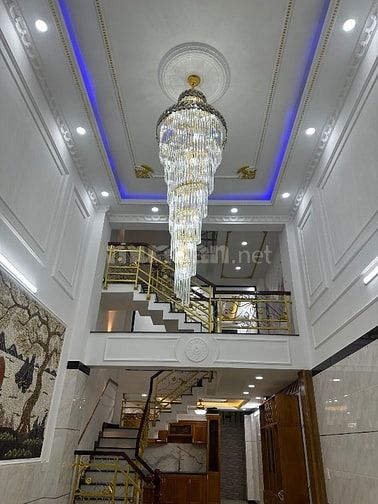 BÁN NHÀ 288/19d LÊ Văn quới ..ngang 4x16 lửng 3 lầu đường 8m. xe hơi