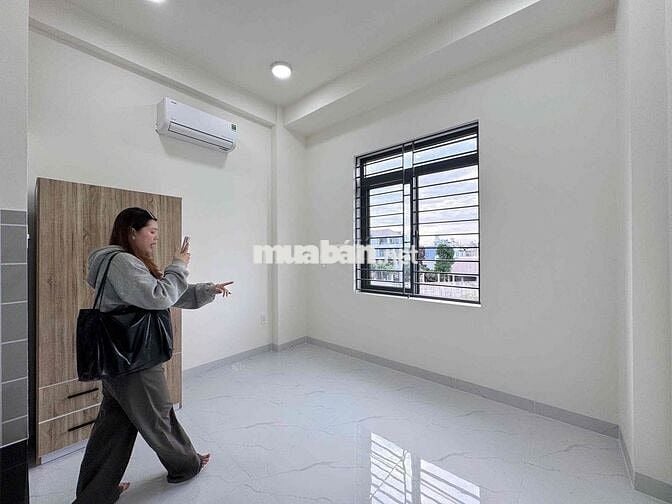 PHÒNG STUDIO CỬA SỔ TRỜII - MỚI XÂY - FULL NỘI THẤT - VƯỜN LÀI Q12