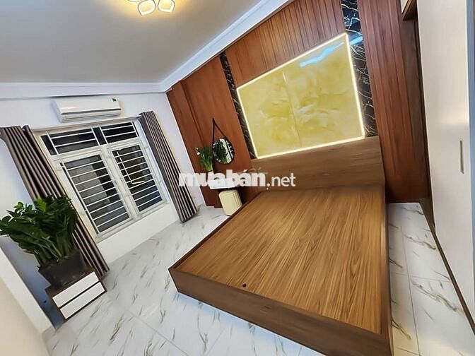 NHÀ ĐẸP XÃ ĐÀN Ô TÔ - NGÕ THÔNG - 25M2 X 5T - Full Đồ - 7.65 tỷ - SĐCC