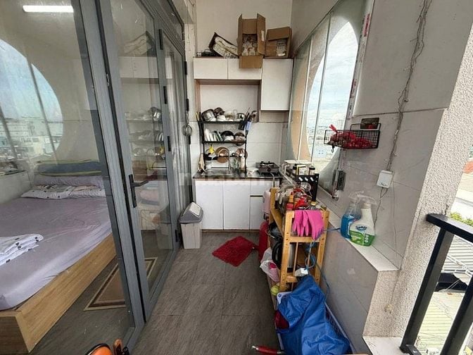 Chung cư Thế Kỉ 2, Ung Văn Khiêm, BT: 40m2, 1p ngủ, Nội thất, 6tr7/th