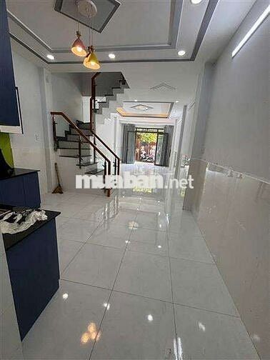 Nhà hẻm 6 m thông, 44 m2, 2 tầng giáp với khu dân cư Vỉnh Lộc Bình Tân