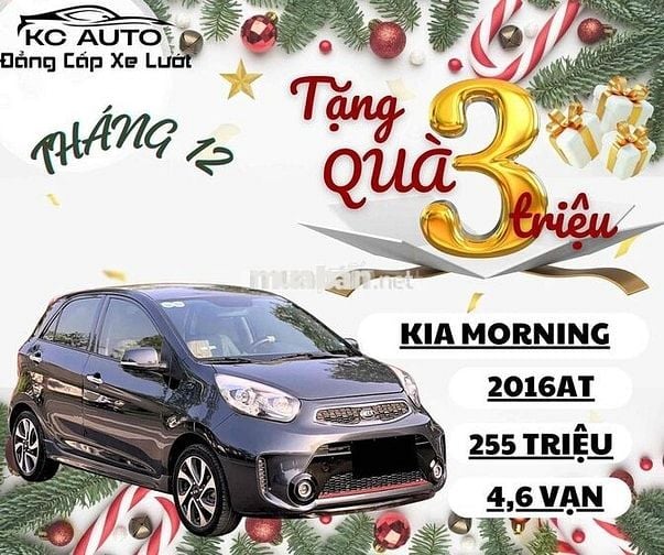 Kia Morning 2016 Si 1.25 AT - 46000 km