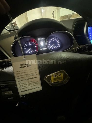 Bán xe santafe màu Bạc DK2017, Máy dầu đặc biệt, bản full