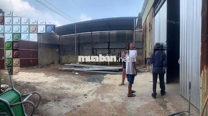 nhà xưởng cho thuê đường xe container