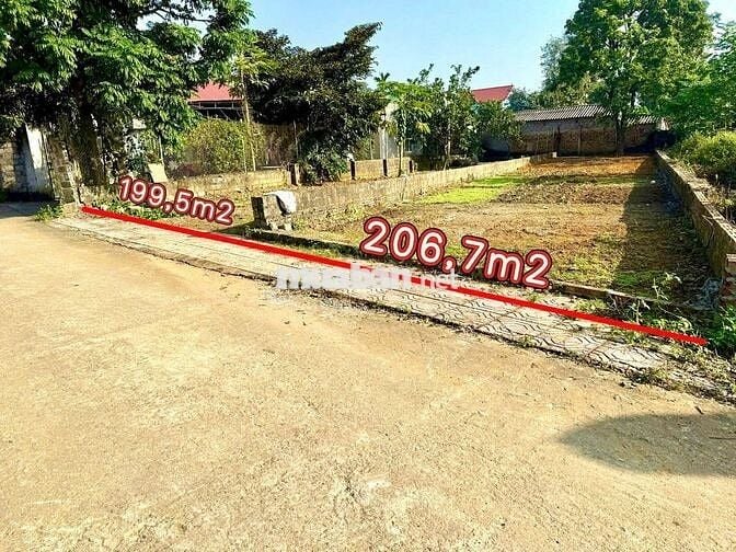 199,5M2 GẦN UBND XÃ HÒA THẠCH, NHỈNH 20TR/M2