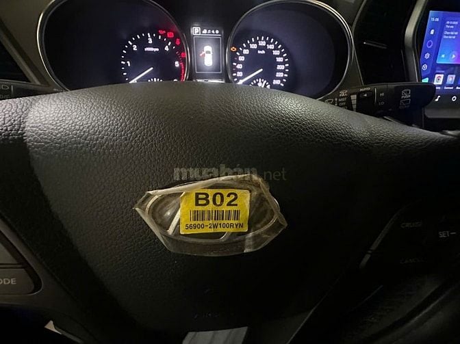 Bán xe santafe màu Bạc DK2017, Máy dầu đặc biệt, bản full