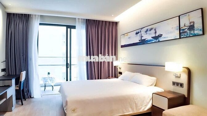 Chính chủ cho Thuê Studio Tầng cao view Biển, Nội Thất chuẩn 5 sao