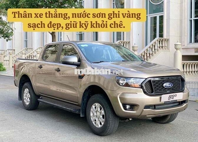 Ford Ranger 2022 Ghi Vàng – hỗ trợ góp 70%