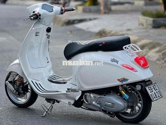 vespa 125 dọn full kiễng đẹp keng nợ xấu trả 50% ạ