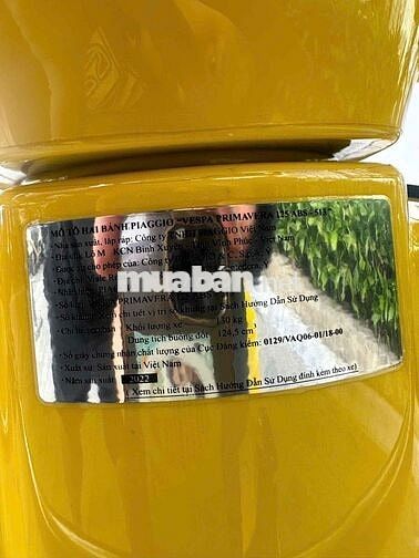 Piaggio Primavera iGet ABS 2022 chạy mấy nghìn km