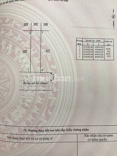 Cần tiền bán dất đã hoàn thành nghĩa vụ thuế