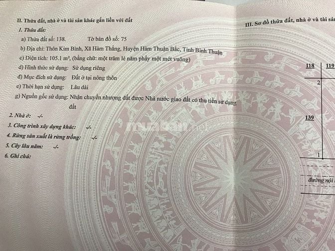 Cần tiền bán dất đã hoàn thành nghĩa vụ thuế