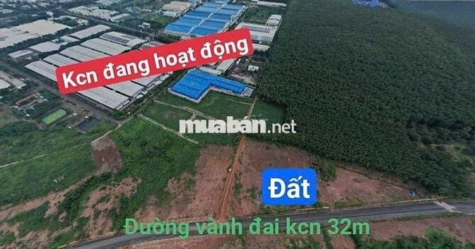 Đất thổ  cư , đường nhựa lớn,gầm kcn