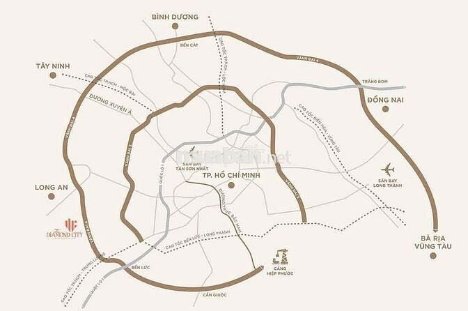 Chính Chủ Bán Gấp Lô Đất Diamond City Quốc Linh 1.55 Tỷ