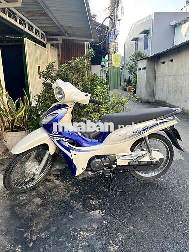 SYM Elegant 50 2016 Trắng Xanh