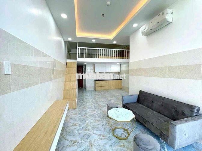 CHO THUÊ CĂN HỘ GÁC LỬNG, CỬA SỔ LỚN THOÁNG ĐẸP NGAY GẦN SVĐ PHÚ THỌ